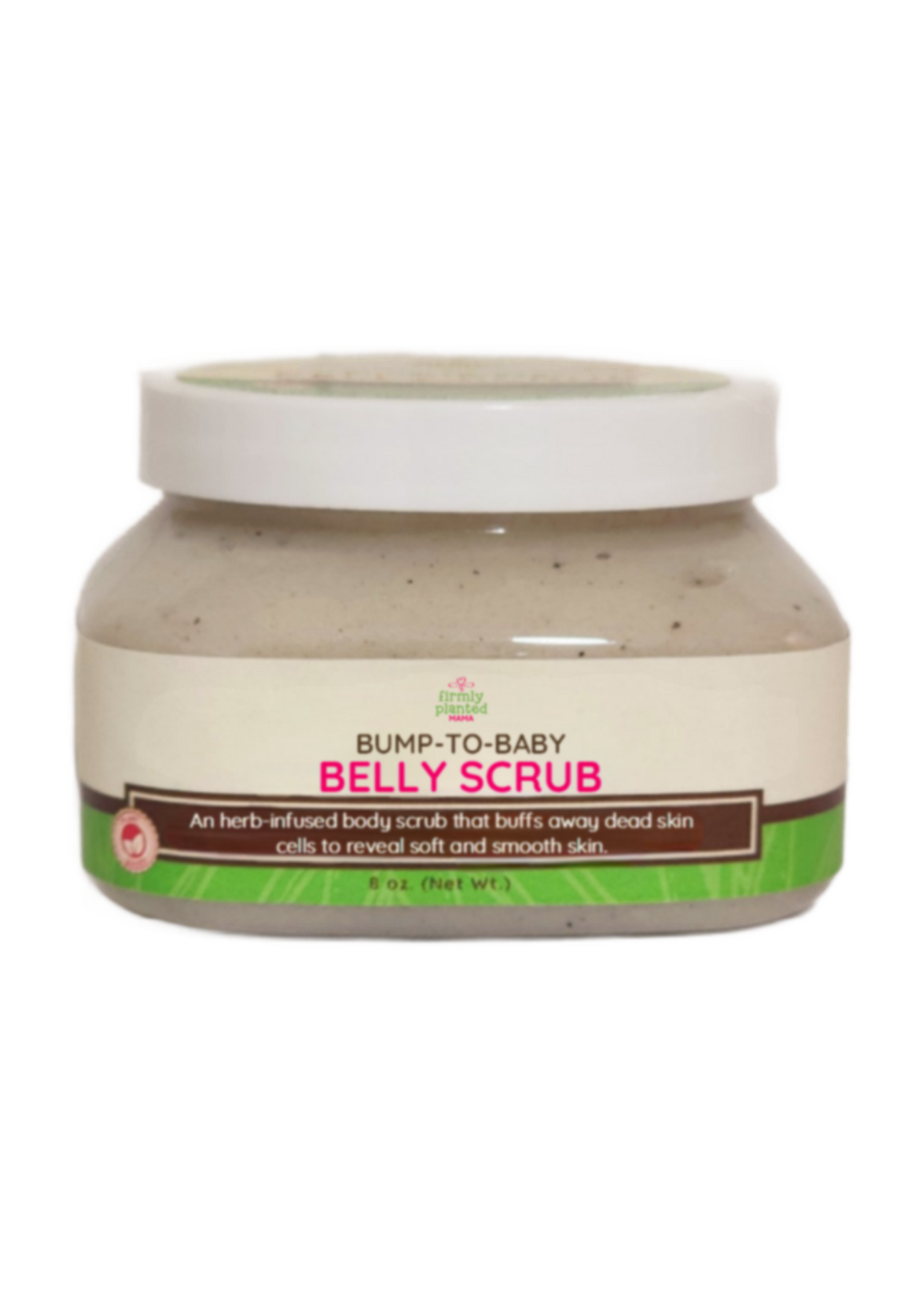 Belly Scrub for Stretch Marks (Soothing Aloe)